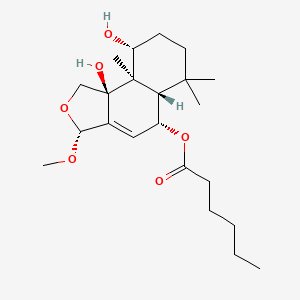 Chemical structure of Nanangenine H