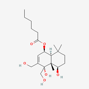 Chemical structure of Nanangenine G