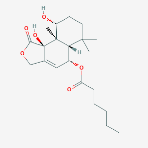 Chemical structure of Nanangenine B