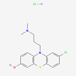 Chemical structure of 7-Hydroxy Chlorpromazine Hydrochloride