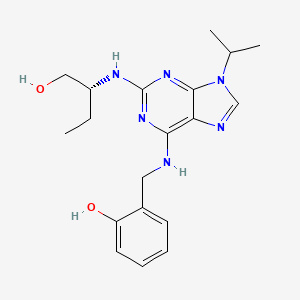 Chemical structure of Olomoucine II