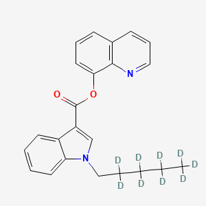 Chemical structure of PB-22-d9 (exempt preparation)