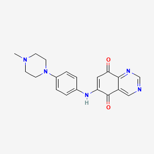 Chemical structure of QD-394