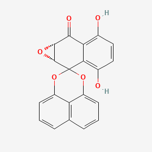 Chemical structure of Palmarumycin C3