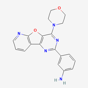Chemical structure of MDK34597