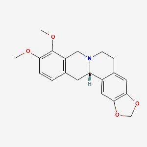 Chemical structure of (S)-Canadine