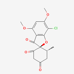 Chemical structure of Griseofulvic Acid
