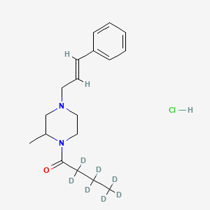Chemical structure of 2-methyl AP-237-d7 (hydrochloride)