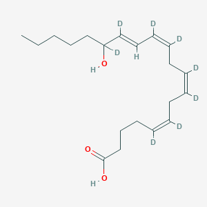 Chemical structure of (±)15-HETE-d8