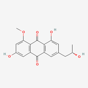 Chemical structure of Penipurdin A