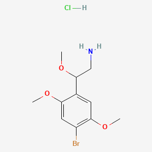 Chemical structure of β-methoxy 2C-B (hydrochloride)