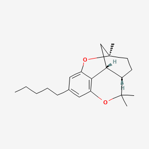Chemical structure of Cannabicitran (CRM)