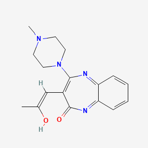 Chemical structure of Olanzapine ketolactam