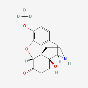 Chemical structure of Noroxycodone-d3