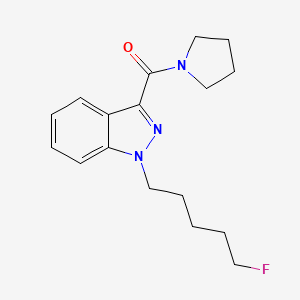 Chemical structure of 5F-Py-pinaca