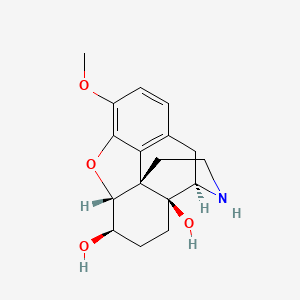 Chemical structure of NOR-6beta-oxycodol