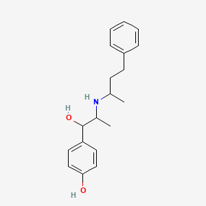 Chemical structure of Nylidrin