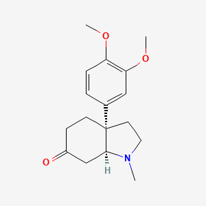 Chemical structure of Mesembrine