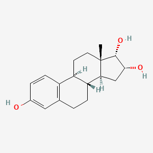 Chemical structure of 17-Epiestriol