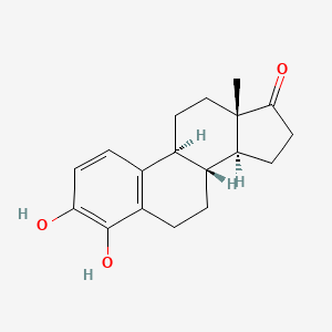 Chemical structure of 4-Hydroxyestrone