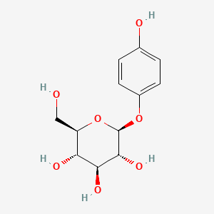 Chemical structure of Arbutin-d4