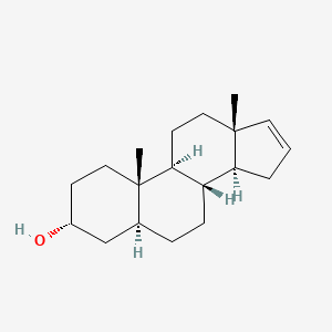 Chemical structure of Androstenol