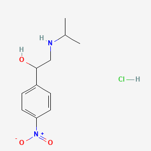Chemical structure of Nifenalol (hydrochloride)