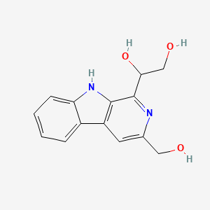 Chemical structure of Pyridindolol