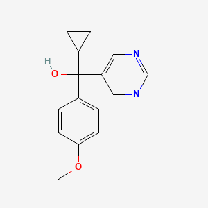 Chemical structure of Ancymidol