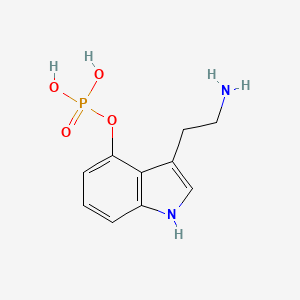 Chemical structure of Norbaeocystin