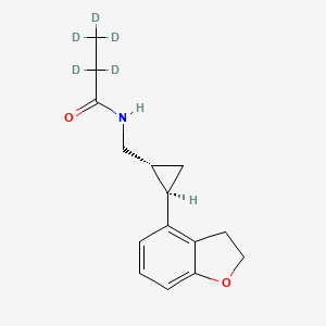 Chemical structure of Tasimelteon-d5