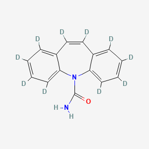 Chemical structure of Carbamazepine-d10
