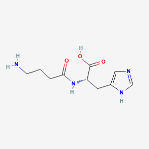Chemical structure of Homocarnosine