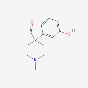 Chemical structure of Methylketobemidone