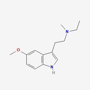 Chemical structure of 5-methoxy MET