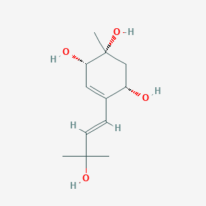 Chemical structure of Acremine F