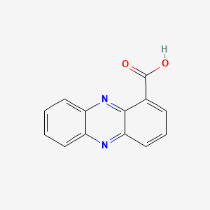 Chemical structure of Tubermycin B