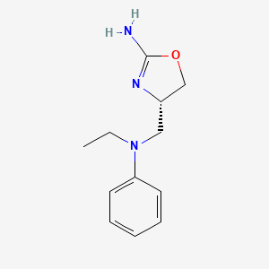 Chemical structure of RO5166017