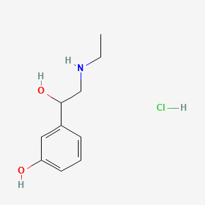 Chemical structure of Etilefrine (hydrochloride)