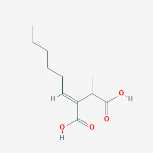 Chemical structure of Piliformic Acid