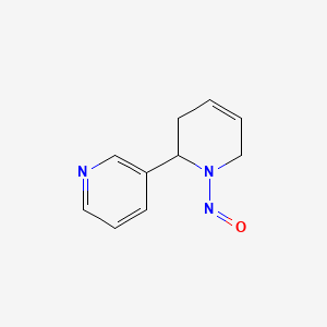 Chemical structure of (R,S)-N-Nitrosoanatabine