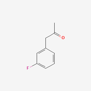 Chemical structure of 3-Fluorophenylacetone