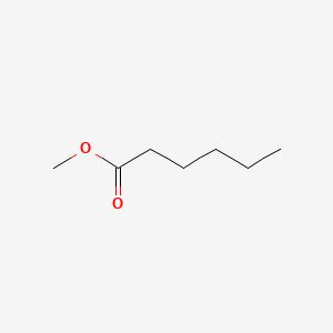 Chemical structure of Methyl hexanoate