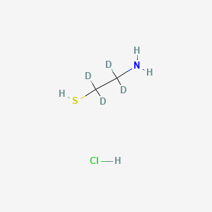 Chemical structure of Cysteamine-d4 Hydrochloride