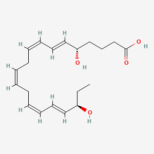 Chemical structure of Resolvin E2