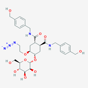 Chemical structure of Ac-VEID-AMC (ammonium acetate salt)