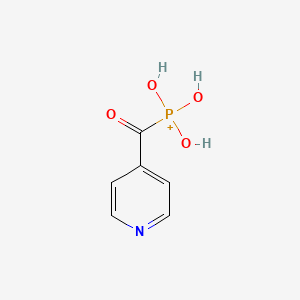 Chemical structure of 4-Aminophenyl Phosphate (sodium salt hydrate)