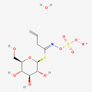 Chemical structure of Sinigrin (hydrate)