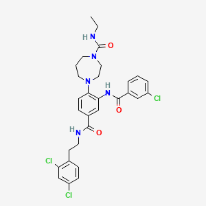 Chemical structure of CXCR3 Antagonist 6c