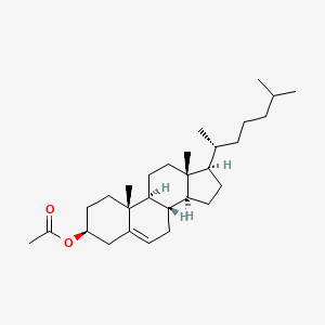 Chemical structure of Cholesteryl Acetate